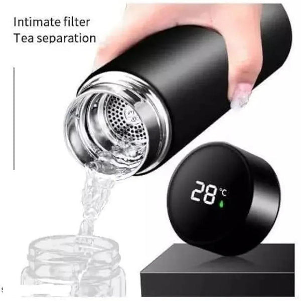 Insulated Temperature Water Bottle - 1 Pc Keeps Water Cold, Perfect for Gym Enthusiasts